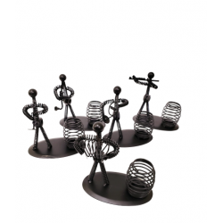 Dekoratif Metal Adam Müzisyen Kalemlik Dekoratif Metal Adam Müzisyen Kalemlik