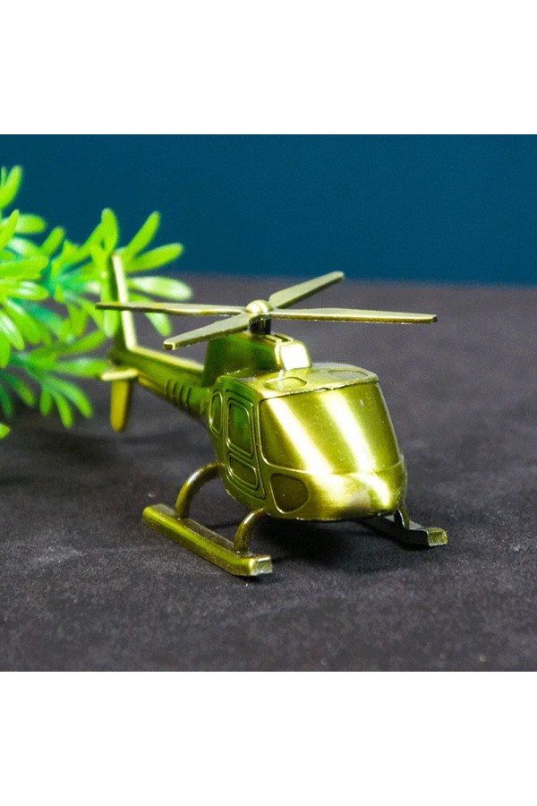 Dekoratif Metal Helikopter