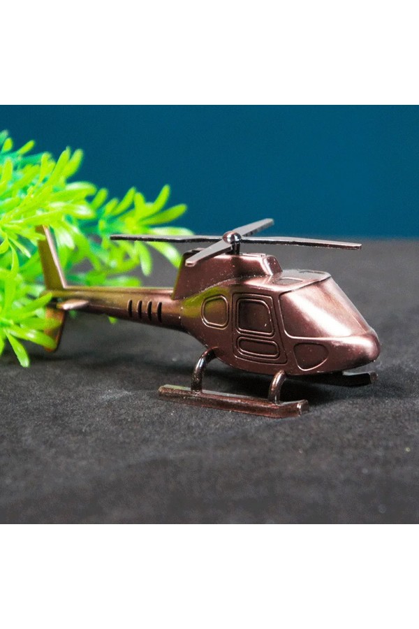 Dekoratif Metal Helikopter