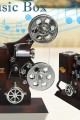 Film Makinesi Görünümlü Müzik Kutusu