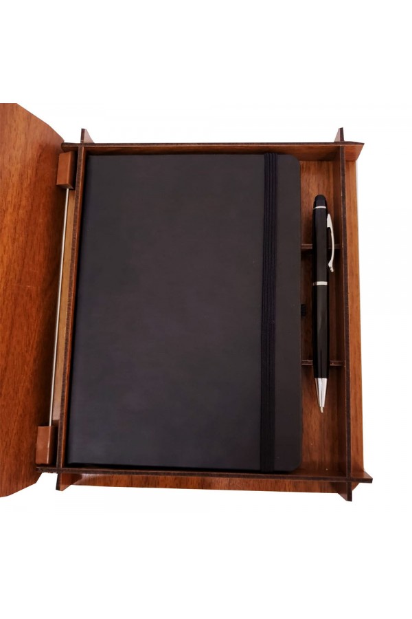Kalem ve Termo Deri Defter Set