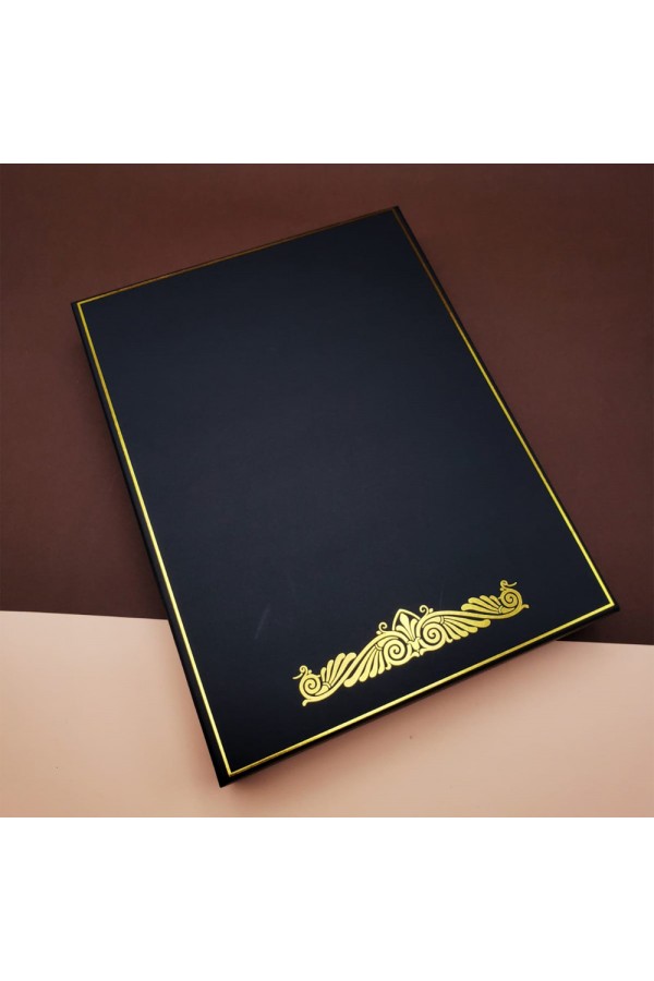 Kaligrafi Kalem Ve Vintage Tasarım Deri Defter