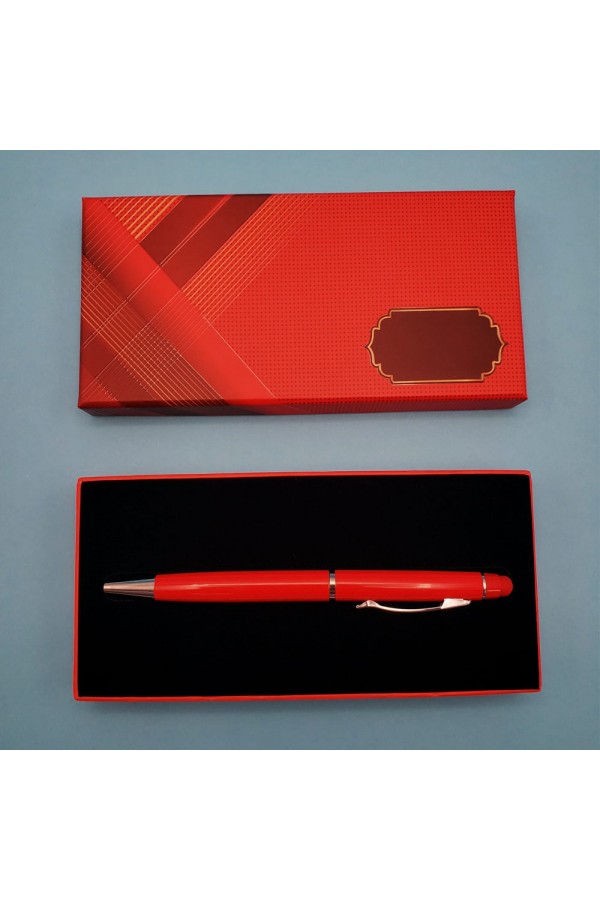 Kırmızı Tükenmez Kalem Touchpen Kırmızı Tükenmez Kalem Touchpen