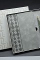 Kutulu Gri Defter Ve Metal Kalem Seti