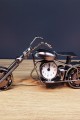 Masaüstü Dekoratif Metal Motor Saat