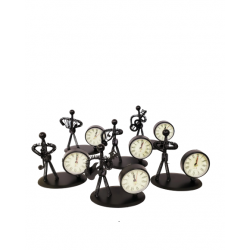 Metal Adam Masaüstü Saat Metal Adam Masaüstü Saat