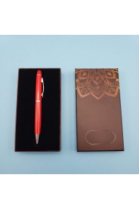 Metal Tükenmez Kırmızı Kalem Metal Tükenmez Kırmızı Kalem
