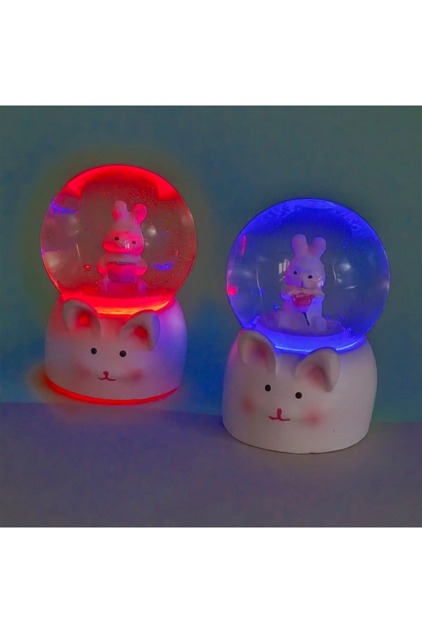 Mini Boy Tavşan Tasarımlı Kar Küresi