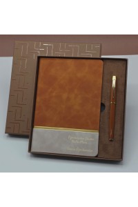 Defter Kalem Kutulu Set