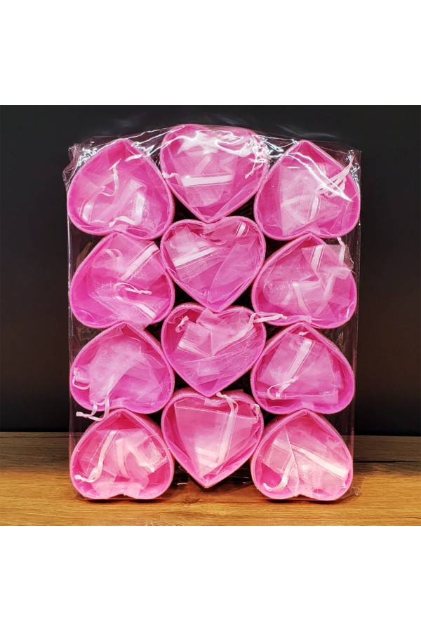 Pembe Tül Kese