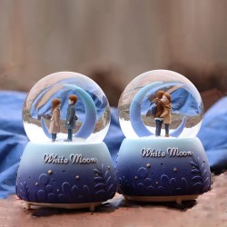 Pilli Işıklı Kar Küresi Pilli Işıklı Kar Küresi