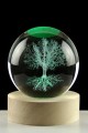 Renk Değiştiren Hayat Ağaçı Cam Küre
