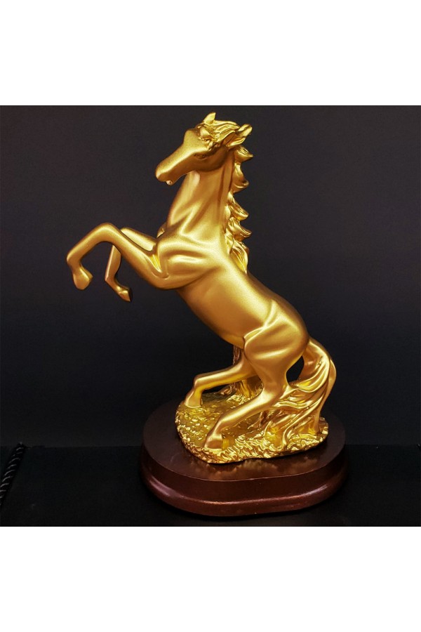 Şaha Kalkan Gold Renk At Biblosu