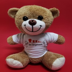 Seni Seviyorum Temalı Peluş Ayıcık Seni Seviyorum Temalı Peluş Ayıcık