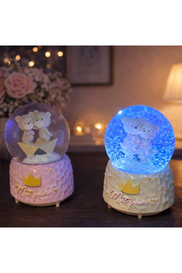 Sevimli Ayıcık Büyük Kar Küresi