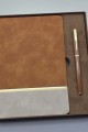 Soft Deri Defter Ve Roller Kalem Seti