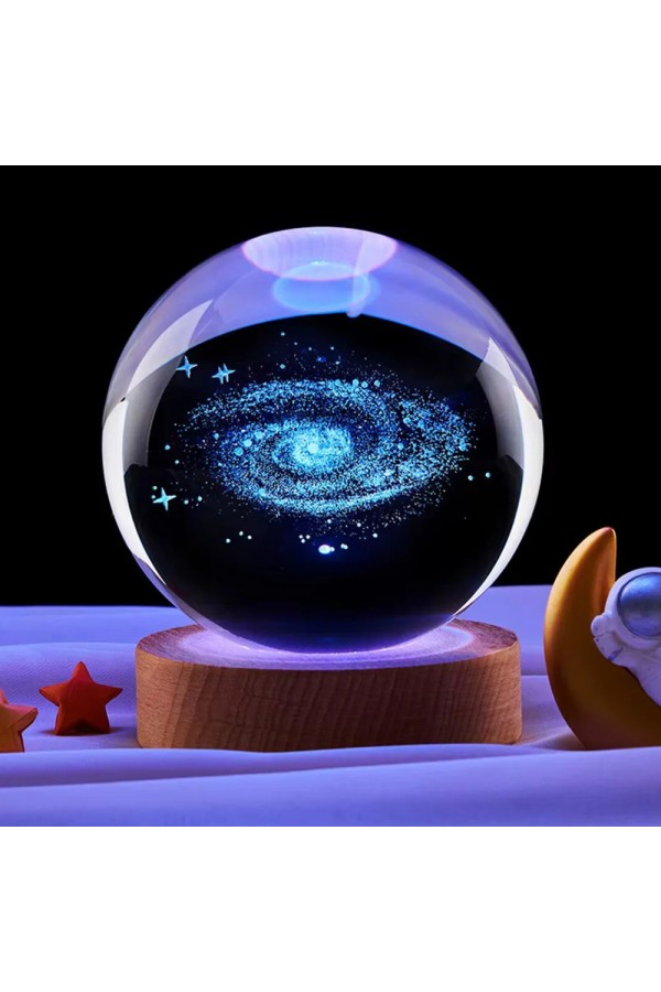 Toz Bulutu Tasarımlı Renk Değiştiren Küre