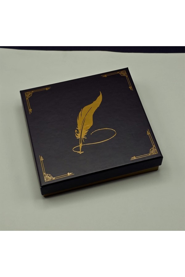 Yeşil Renk Defter Kalem Kutulu Set