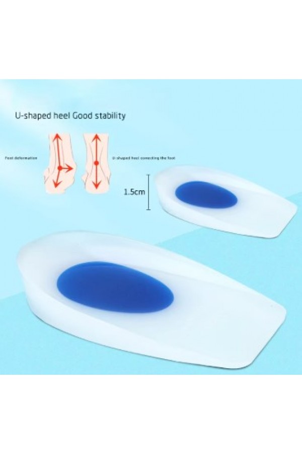 Topuk Silikonu Mavi Beyaz Büyük Boy Erkek