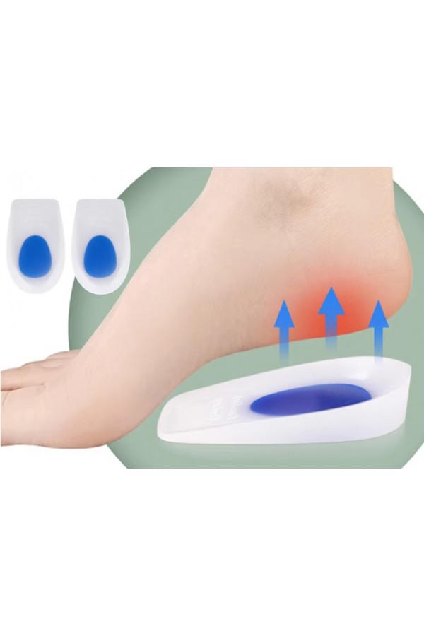 Topuk Silikonu Mavi Beyaz Büyük Boy Erkek