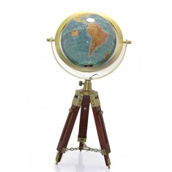 Tripod Standlı Dönen Dekoratif Dünya YerKüre Harita Hediyelik