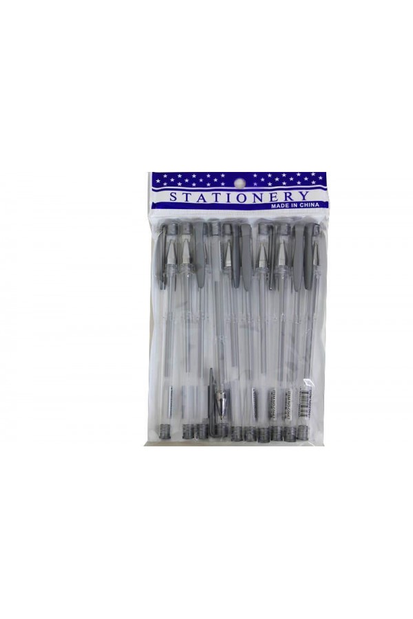 Tükenmez Kalem Sarı Mürekepli 10'lu Deste 10!lu Paket