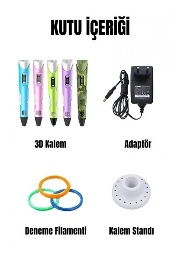 Üç Boyutlu Yazıcı Kalem Printer