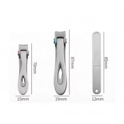 Ultra Geniş Ağızlı Paslanmaz 3 lü Tırnak Makas Seti Ultra Geniş Ağızlı Paslanmaz 3 lü Tırnak Makas Seti