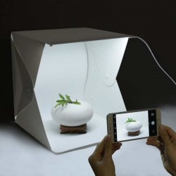 Ürün Çekim Çadırı Mini Fon Fotoğraf Stüdyosu Ledli Işık Perdesi Ürün Çekim Çadırı Mini Fon Fotoğraf Stüdyosu Ledli Işık Perdesi