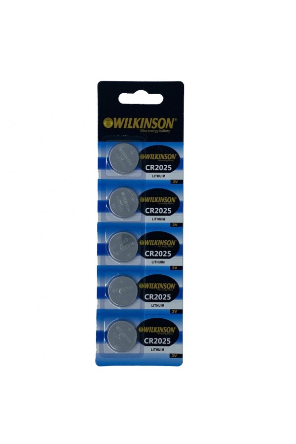 WILKINSON 2025 3V Lityum Düğme Pil 5'li Paket