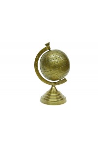 Yerküre Dünya Antik Bronz Dekoratif Hediyelik Yerküre Dünya Antik Bronz Dekoratif Hediyelik