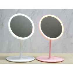 Yuvarlak Ledli Makyaj Aynası Yuvarlak Ledli Makyaj Aynası