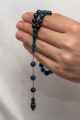 Yuvarlak Sıkma Kehribar Tesbih
