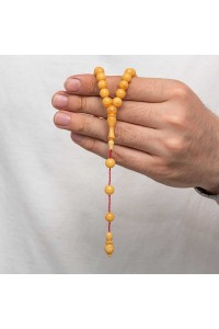 Yuvarlak Sıkma Kehribar Tesbih Yuvarlak Sıkma Kehribar Tesbih