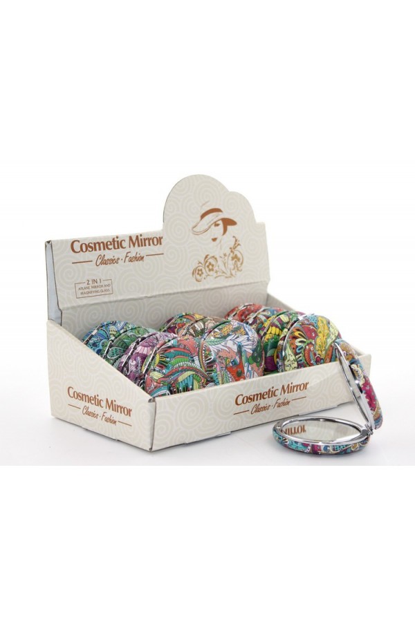 Yuvarlak Taşlı Ayna Kalın